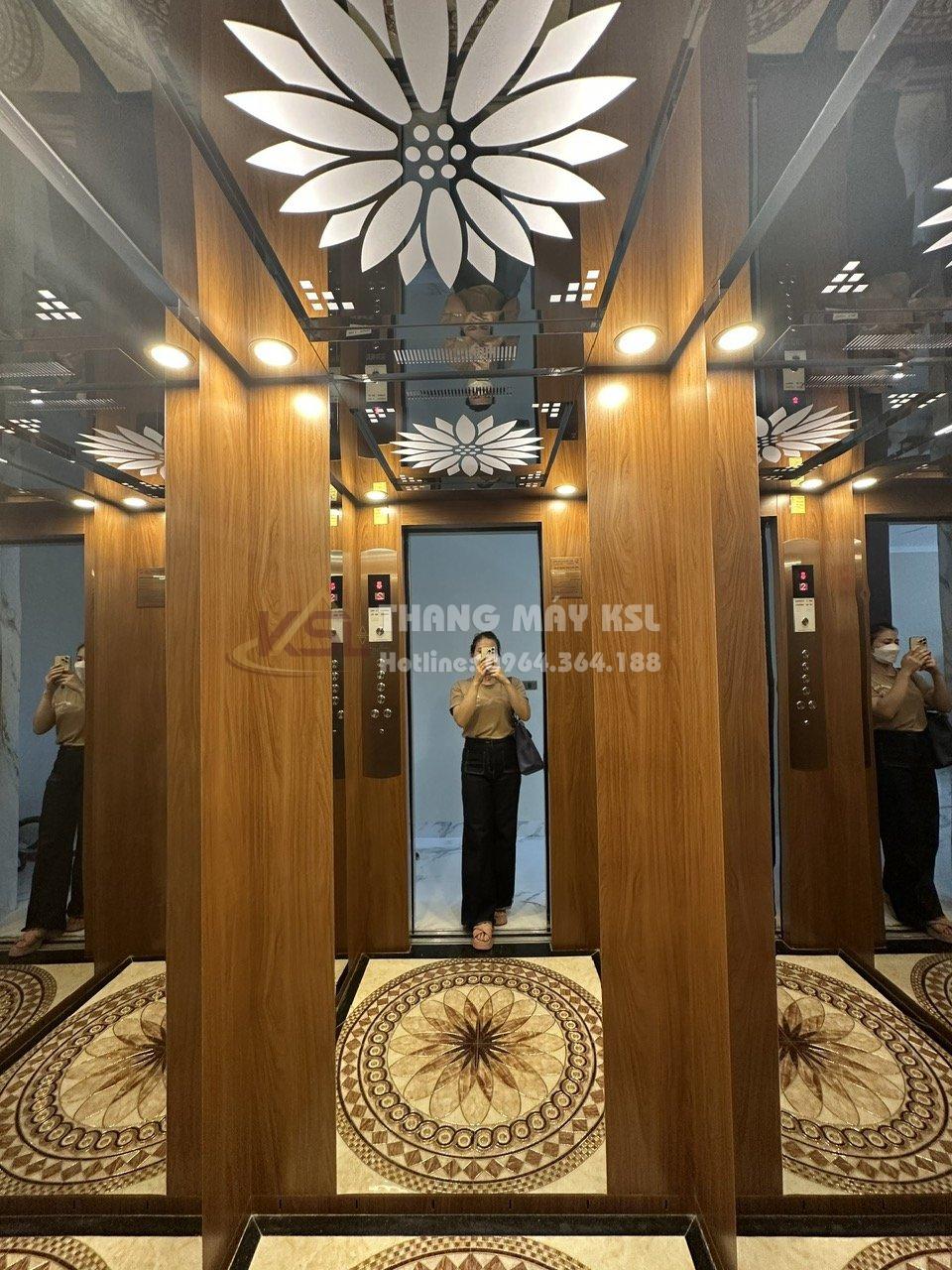 Thang laminate vân gỗ 01 Thang laminate vân gỗ 01