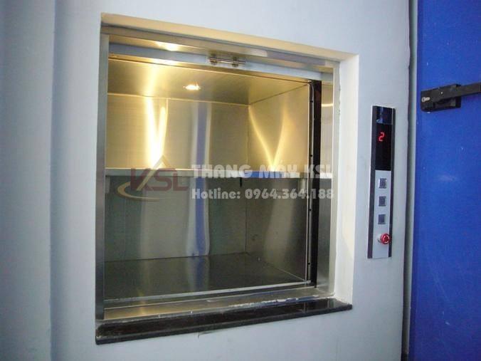 Thang tải thực phẩm 01 Thang tải thực phẩm 01