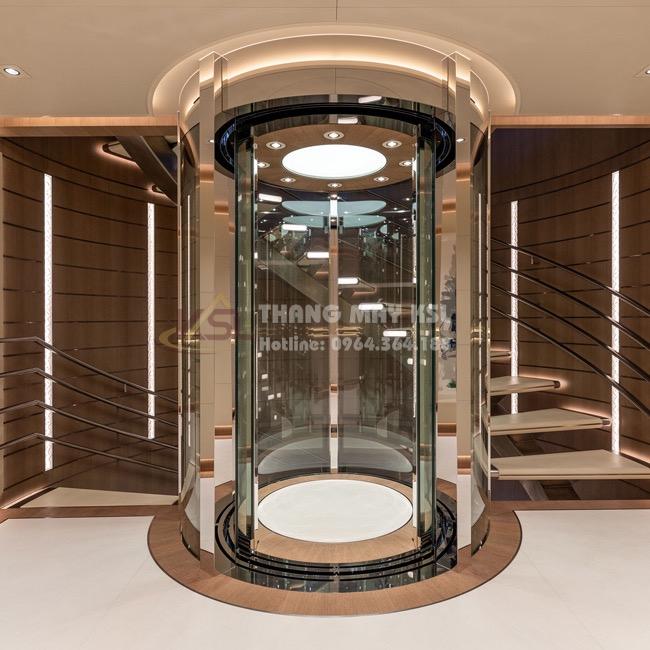 Thang kính tròn 01 Thang kính tròn 01