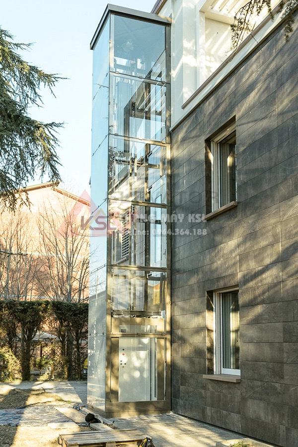 Thang kính ngoài trời 04 Thang kính ngoài trời 04